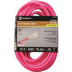 Southwire Power Strips & Extension Cords Southwire High Visibility Extension Cord Lighted End 50' 12/3 SJTW