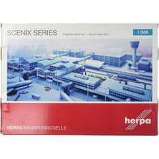 Herpa Wings Scenix Airport Building Set 1:500 Diecast Model 520362