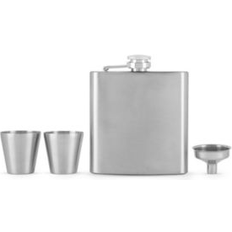 Serving True Fiasco Flask and Shot Glass Set Water Bottle