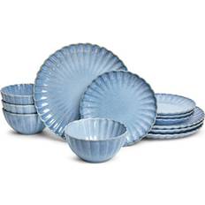 Reactive dinner set Sango Frill Reactive Dinner Set