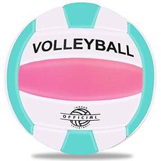 Volleyball Super Soft Volleyball Beach Volleyball Official Size 5 for Outdoor/Indoor/Pool/Gym/Training Premium Volleyball Equipment Durability Stability Sports Ball