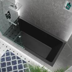 Black Built-In Bathtubs Swiss Madison Voltaire 60"" X