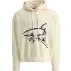 Cream hoodies Palm Angels Sweatshirt For Men - Yellow Cream