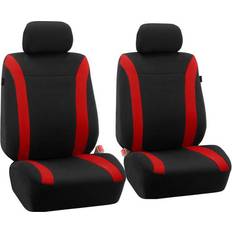 Car Interior FH Group Cosmopolitan Flat Cloth Car Seat Covers Fit Truck SUV Van