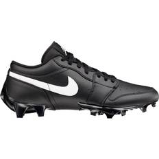 Nike Faux Leather Soccer Shoes Nike Jordan 1 Low TD Cleat 2023 M - Black/White