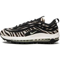 Nike Golfschuhe Nike Air Max NRG "Zebra" sneakers men Artificial Fur/Polyester/Polyurethane/Rubber Black