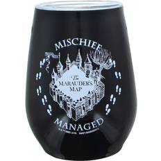 Silver Buffalo Harry Potter Marauders Map Mischief Managed 10 oz Stainless Steel Tumbler w/ Lid Bicchiere da birra