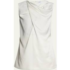 Burberry Blouses Burberry Draped Satin-back Crepe Top