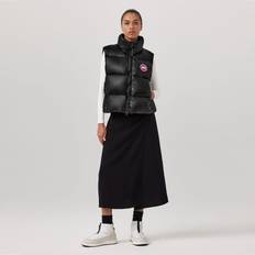 Canada Goose Women Vests Canada Goose Cypress Fleece Jacket black_noir