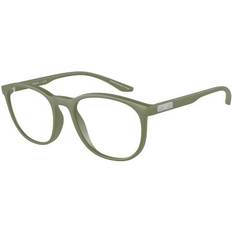 Briller & Læsebriller Emporio Armani Brillerammer Unisex Grøn 53 mm Uld