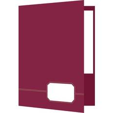 Office Supplies Oxford Monogram Executive Twin Pocket Folders, Letter