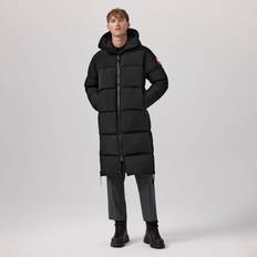 Puffer jackets Canada Goose Lawrence Long Puffer Men Down & Puffer Jackets - Black