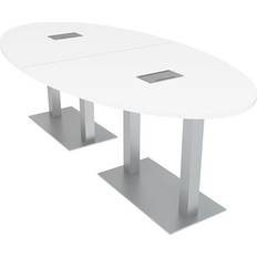 Skutchi Designs Inc. Oval Conference White Table