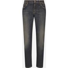 Men - Multicoloured Jeans Dolce & Gabbana Regular-fit blue wash stretch jeans