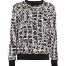 Balmain Gensere Balmain Monogram cotton sweatshirt