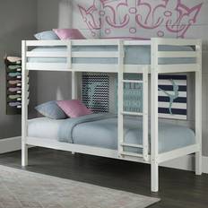 White Bunk Beds Hillsdale Furniture Teen Caspian Twin Over Bunk Bed