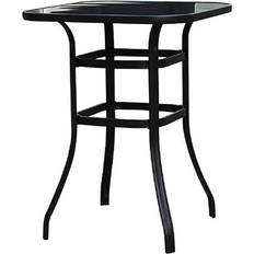 Black Outdoor Dining Tables Patio Festival Metal