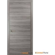 Oak Sliding Doors SartoDoors French Pocket Sliding Door Clear Glass (x)