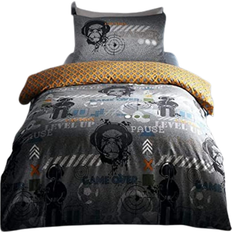 Portfolio Home Kids Gamer Bedding Glow Dark Cover Set King 86.6x90.6"