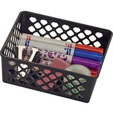 Officemate Achieva Medium Black Basket 6.1" 3pcs
