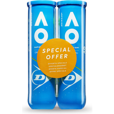 Dunlop Tennis Dunlop Tennis Ball Australian Open 2 x 4 Bi-Pet -