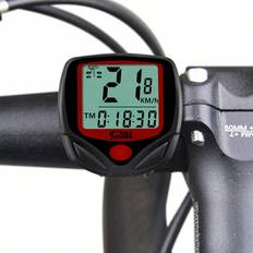 Shein Mountain Bike Odometer Bicycle Computer, Waterproof Speedometer With 15 Functions, Bike Riding Equipment