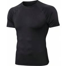 Shein Sports Compression Short Sleeve Men's T-shirt