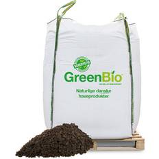 GreenBio plænemuld m/næring big bag 2000 Plantejord