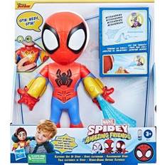 Hasbro Marvel Spidey and His Amazing Friends Electronic Suit Up Spidey, 10-Inch Action Figure, Preschool Toys for Kids Ages 3 and Up