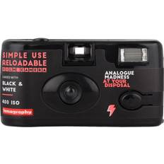 Lomography Polaroidkameraer Lomography B&W 35mm Reusable Film Camera with 27EXP Roll