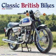 Office Supplies Avonside Classic British Bikes 2024 Calendar