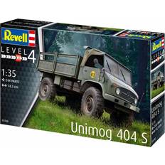 Revell Unimog 404 S Modelbil Militær Køretøjer Modelbyggesæt