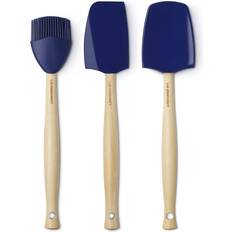 Espátulas de Cocina rebaja Le Creuset Silicone Craft Of 3 Azure Baking Spatula