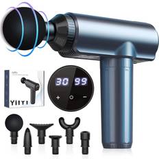 Massage Guns Massage gun deep tissue, lefity muscle massage gun, 30 speeds and 6 massage head