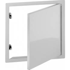 Porte Upmann d'ispezione Lamiera Acciaio Bianca 40 40 cm Porta Interna Destra (100x210cm)