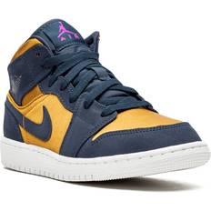 Jordan Trainers Jordan Air 1 Mid SE GS - Obsidian Desert Ochre