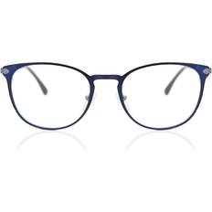 SmartBuy Collection Square Full Rim Metal Prescription Online Blue Size Free Lenses Blue Light Block Available Blue