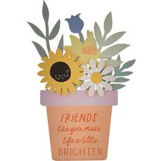 Studio The Cottage Garden Friend Flower Pot Plaque