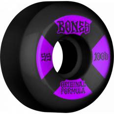 Bones Hjul Bones Bones Wheels OG Formula Skateboard Wheels 100 55mm V5 Sidecut 4pk Black 55mm