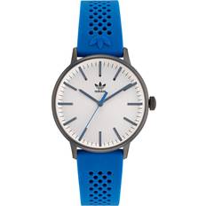 Blå Gummi Quartz Analog Ur 38 mm