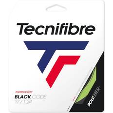 Polyester Badmintonsenor Tecnifibre Black Code 12 M Tennis Single String