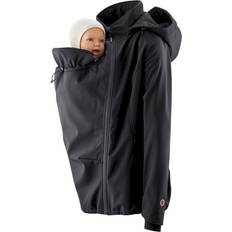 XXS Gravid- & Amningskläder Mamalila Softshell-Tragejacke Allrounder schwarz