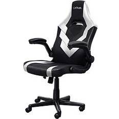 Gaming Chairs Trust GXT703W Riye Gaming Chair White UK