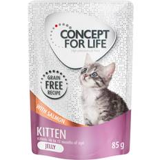 Concept for Life Katte Kæledyr Concept for Life Kitten Laks gelé Kornfri