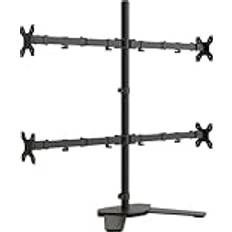 vidaXL Monitor Mount Black Steel VESA 75/100