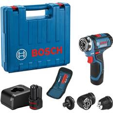 Bosch gsr fc Bosch Perceuse visseuse sans fil GSR 12V-15 FC 12V 2x2,0Ah Li-Ion Power for All