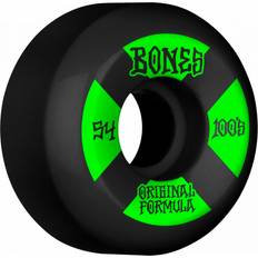 Bones Bones Wheels OG Formula Skateboard Wheels 100 54mm V5 Sidecut 4pk Black str. 54mm