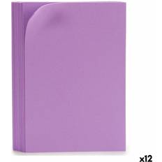 Morado Posavasos Pincello Goma Eva Violeta 65 x 0.2 x 45 cm (12 Unidades) Posavasos