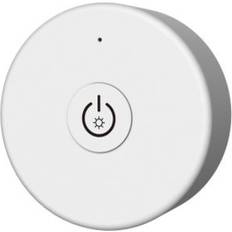 LEDlife Smart home styreenheder LEDlife rWave rund mini fjernbetjening 1 zone, inkl. magnetholder