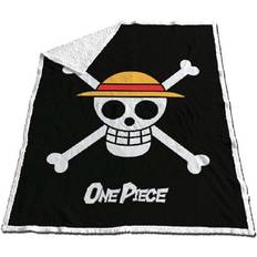 Textiles Toei Animation One Piece coral sherpa blanket Filt Svart (150x120cm)